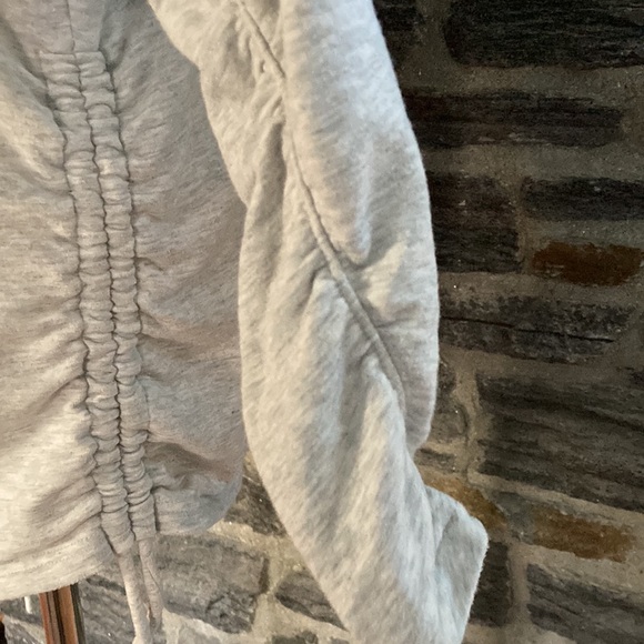 Athleta Lombard rushed sweatshirt in light heather gray - Picture 8 of 13